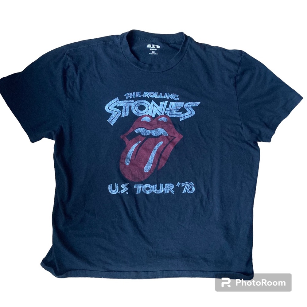Rolling Stones Hollister XL T shirt